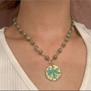dragonfly necklace🌙